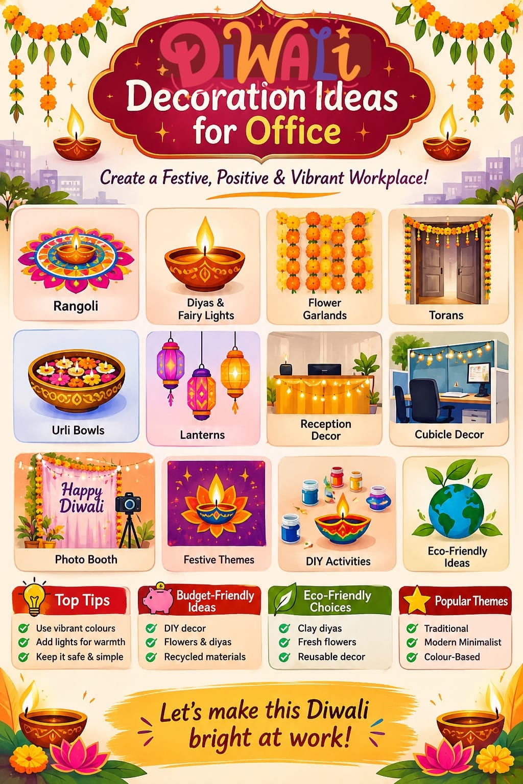Diwali Decoration Ideas for Office