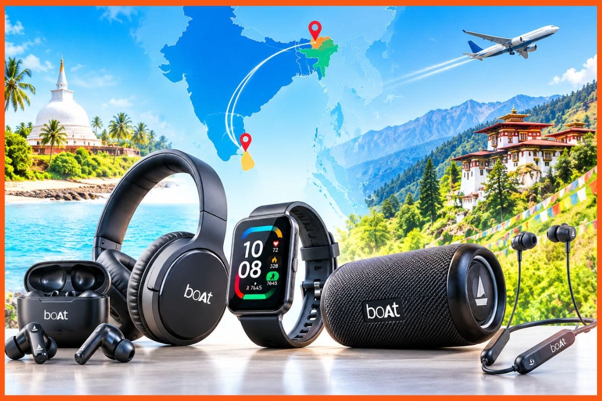 boAt expands overseas into Sri Lanka and Bhutan as global revenue surges in FY26