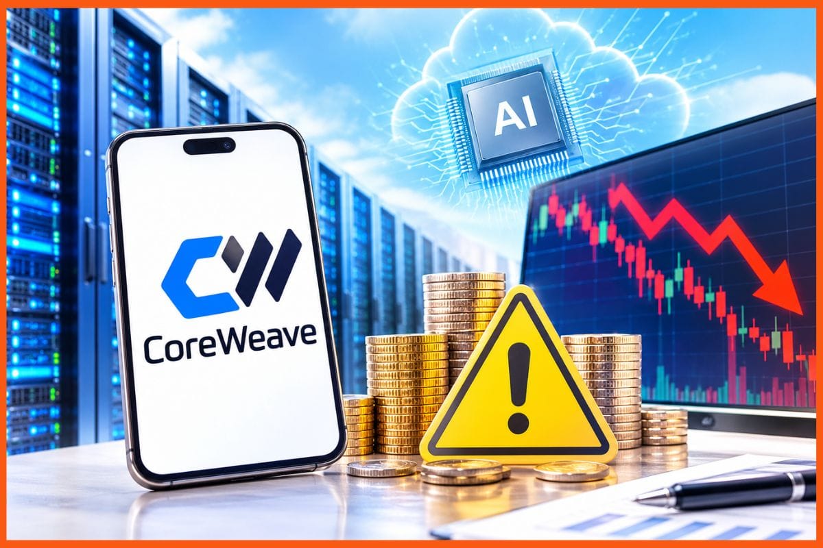 CoreWeave shares slide as debt risks behind AI boom come under scrutiny
