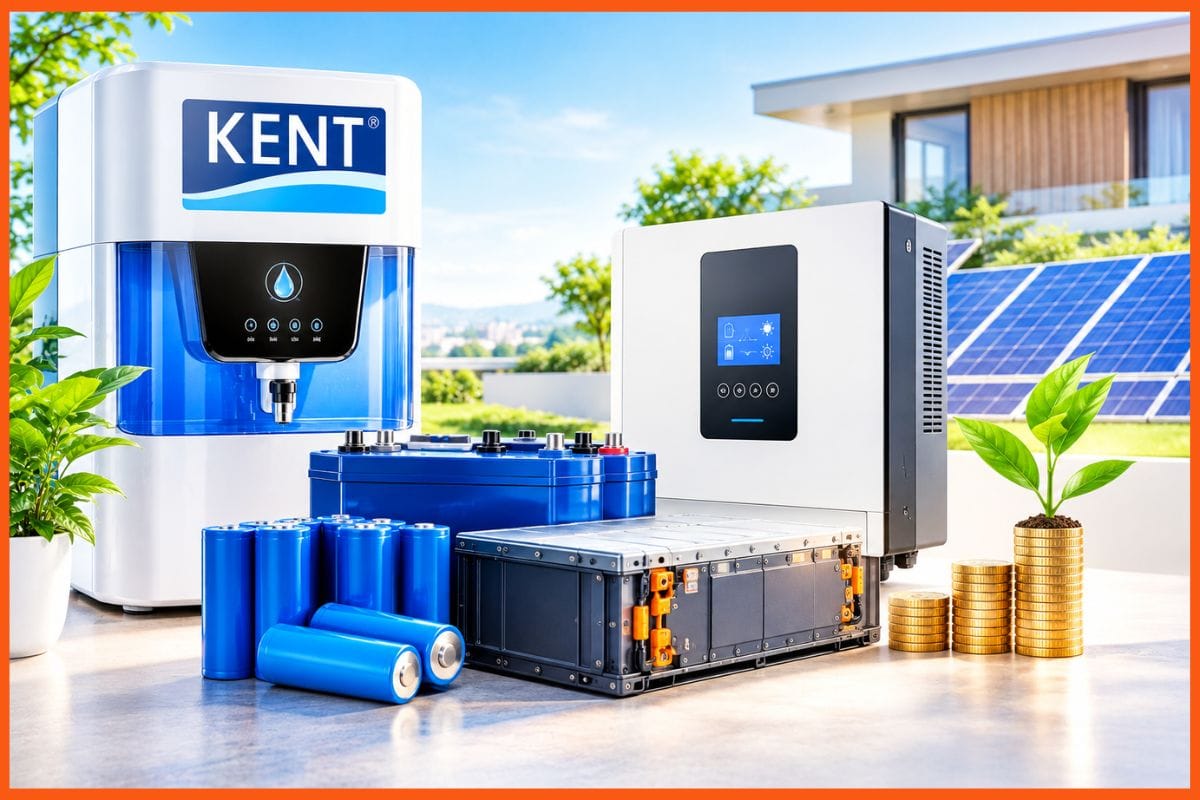 KENT RO enters lithium battery and inverter market with INR 250 crore investment