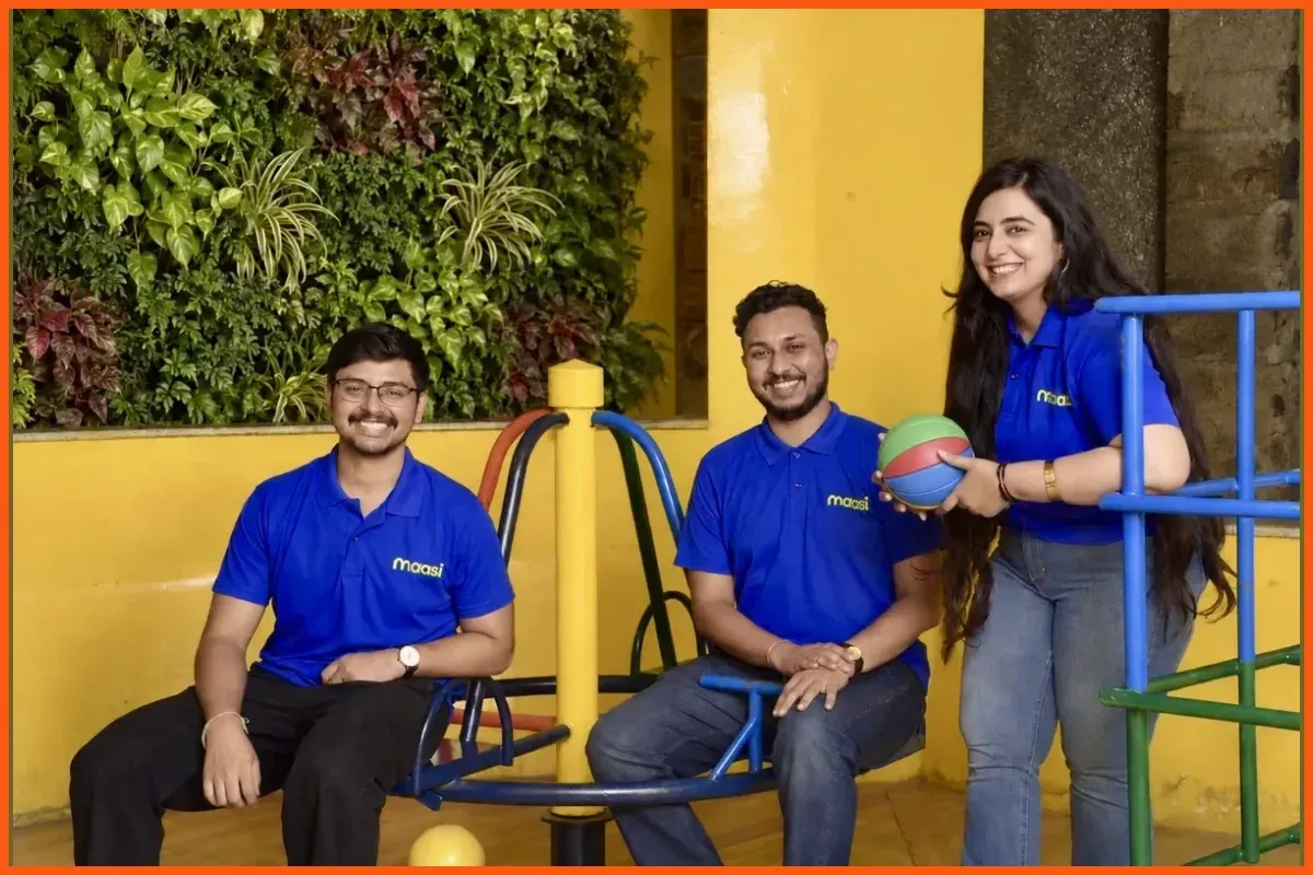 Maasi co-founders Aashu Manchali, Gargi Pandey and Reshov Roy