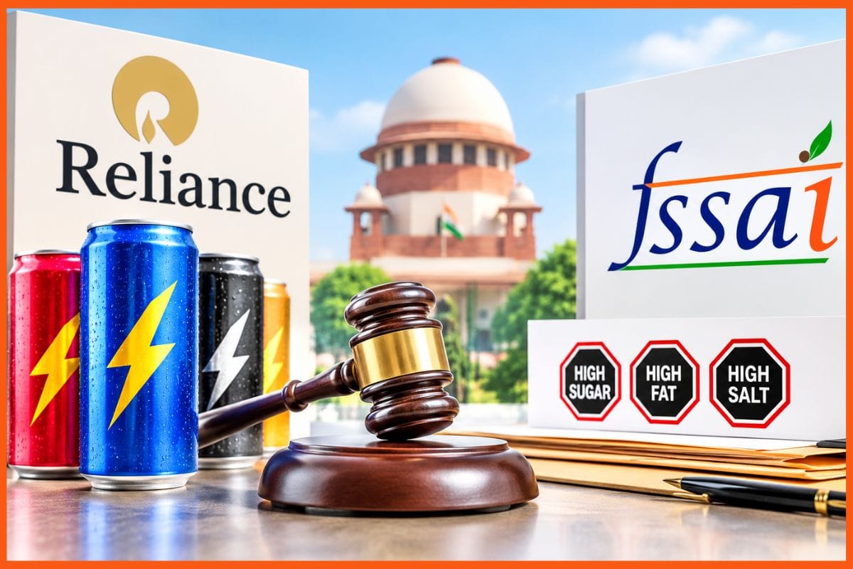 Reliance takes FSSAI to court over ‘Energy Drink’ labelling restrictions
