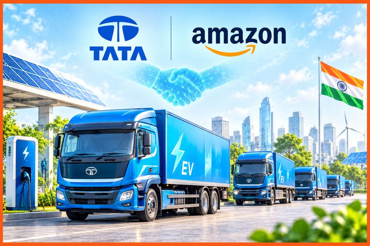 Tata Motors, Amazon partner for 3,000 electric trucks to drive India’s EV transition